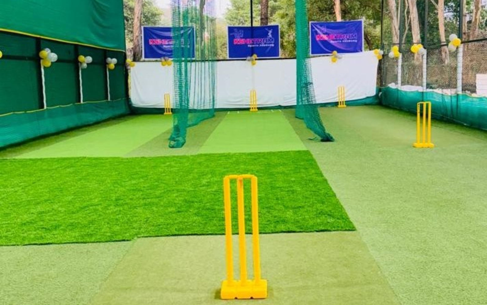 Indoor Net in Sinhgad Road - Kshetram Sports Academy