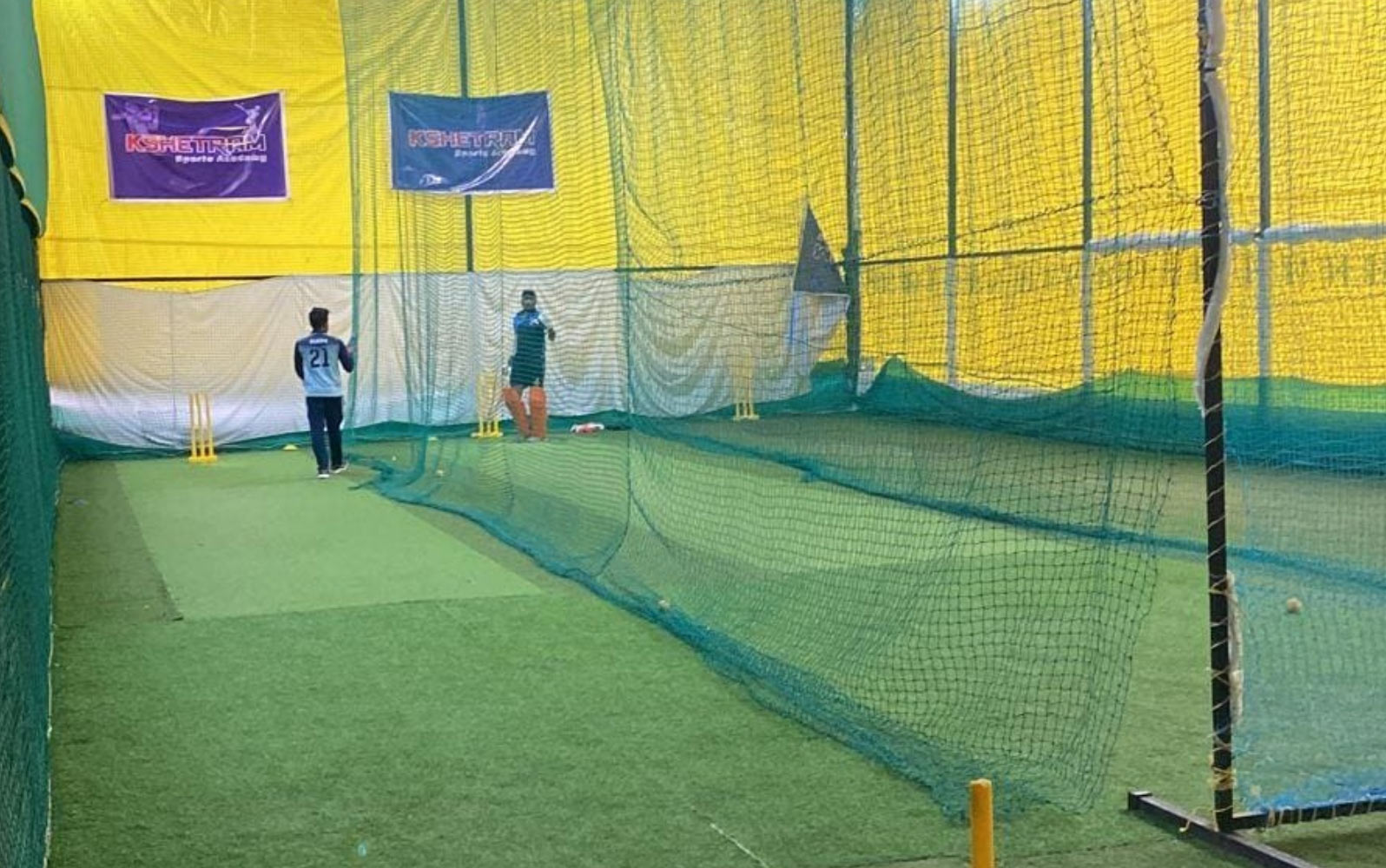 Indoor Net in Sinhgad Road - Kshetram Sports Academy